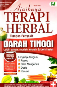 Image of Ajaibnya Terapi Herbal : Tumpas Penyakit Darah Tinggi