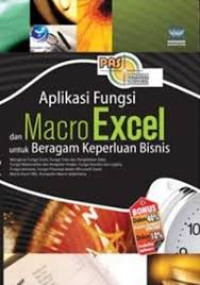 Image of Aplikasi Fungsi dan Macro Excel untuk Beragam Keperluan Bisnis
