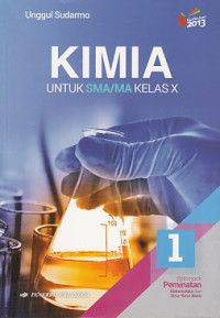 Image of KIMIA 1: Kelas X Kelompok Peminatan