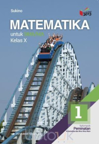 Image of MATEMATIKA 1 : Kelas X Peminatan