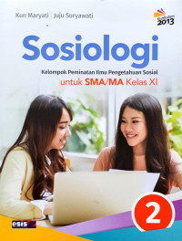 Image of SOSIOLOGI 2: Kelas XI Kelompok Peminatan