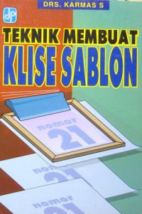 Image of Teknik Membuat Klise Sablon